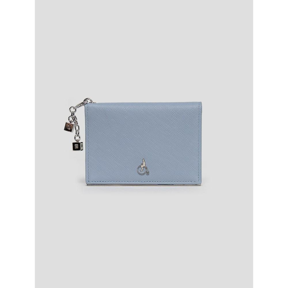 [빈폴ACC] (BE21A4T16Q) 루시(LUCY) 카드지갑  Sky Blue