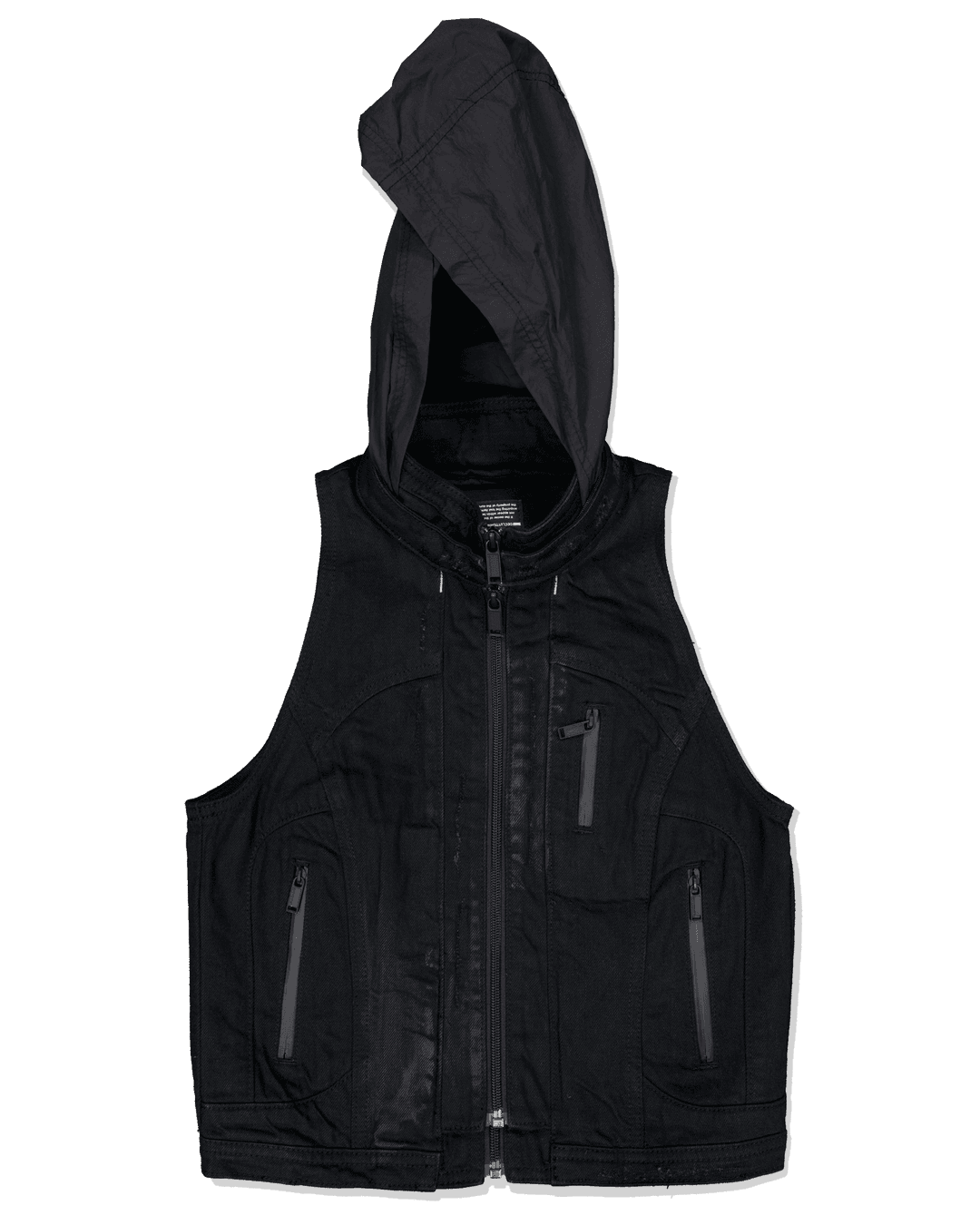 (ARIELLA) Work Mud Vest - 0 / BLACK