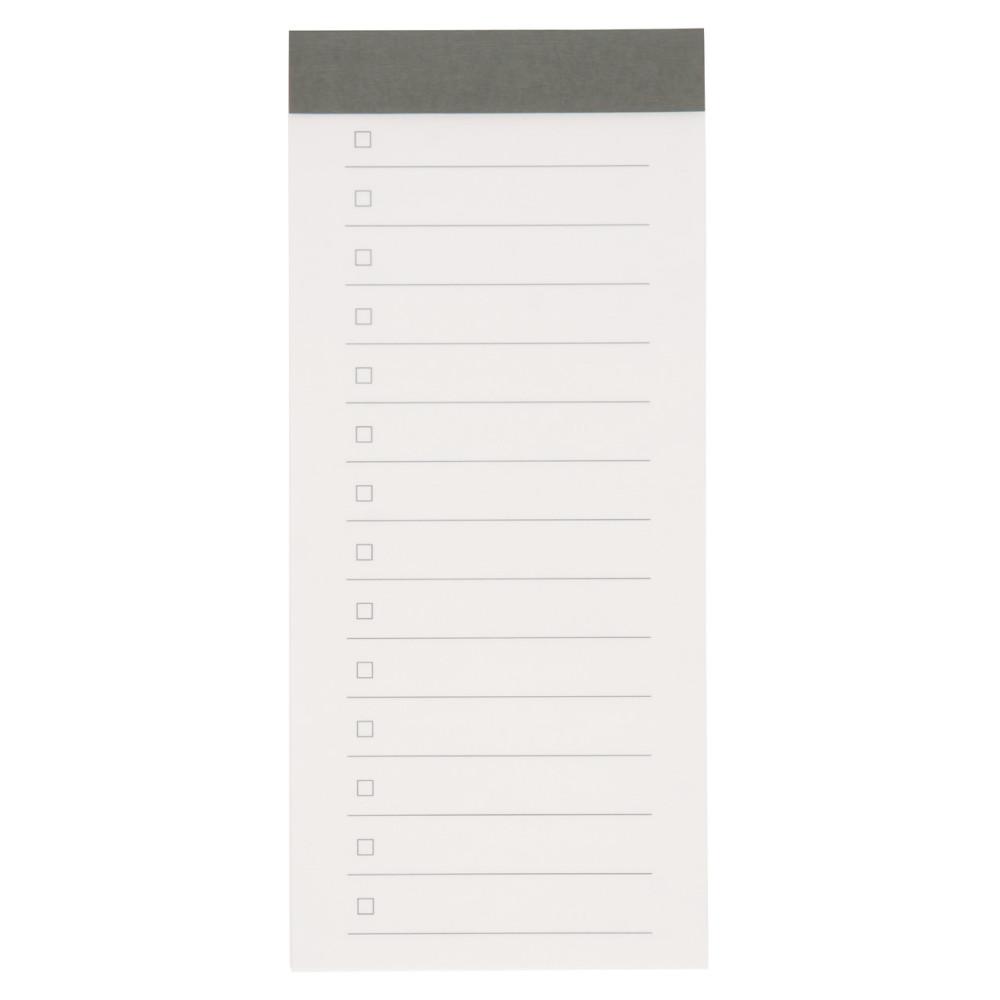[MUJI] 종이 메모장 체크리스트 40매