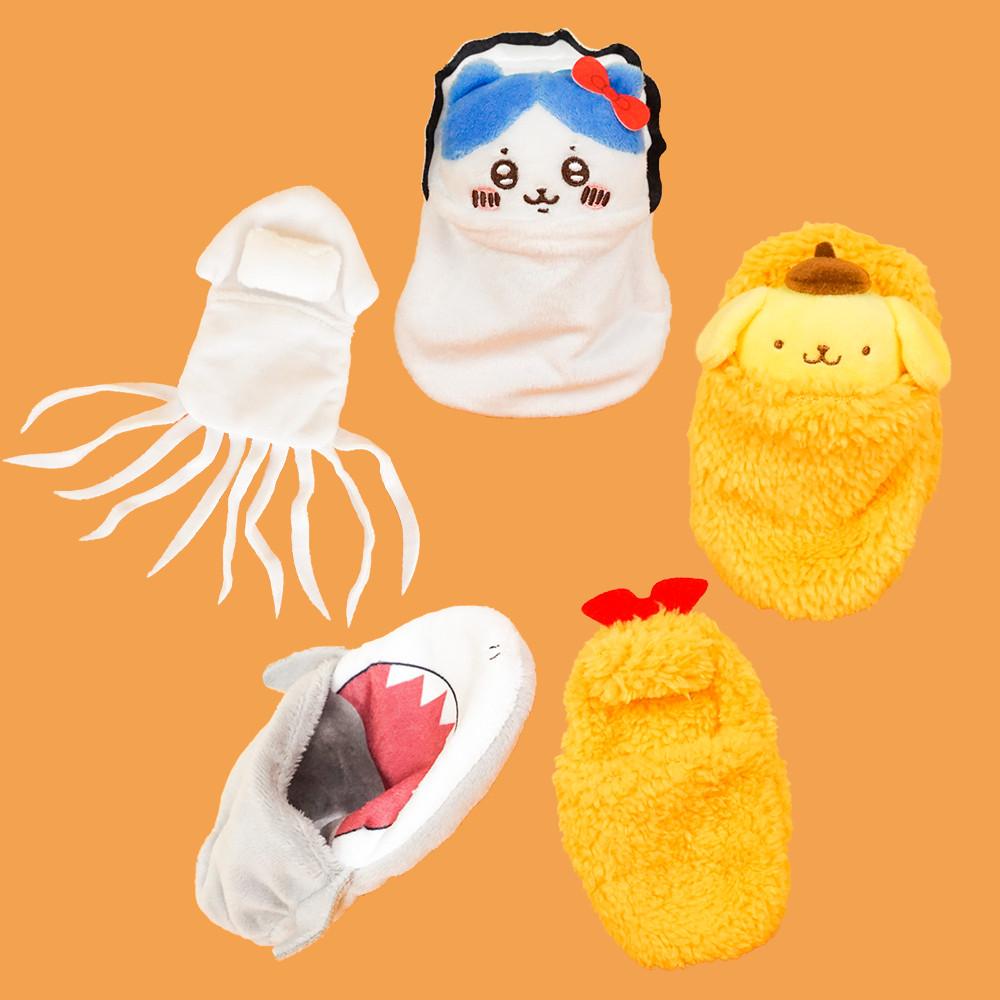 미카즈키 우사기 가챠 인형 코스튬 의상 해양 생물 모양 침낭 10cm인형옷 넨도로이드