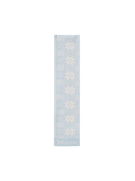 MATIN SNOWFLAKE MUFFLER IN IVORY