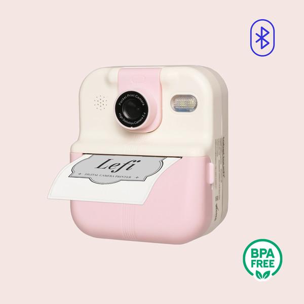 [레피] 달콤한 케이크가 쏙- Lefi 카메라프린터(크림베리) + 파우치증정(한정수량)