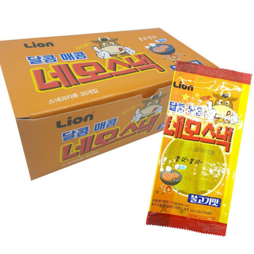 네모스낵 불고기맛 30개입