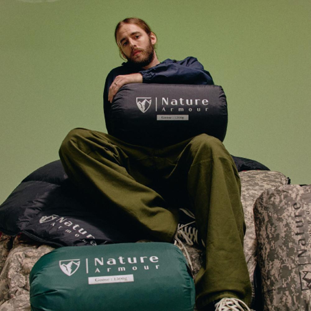 캠핑 침낭 구스 동계 겨울 백패킹 차박 미군 사계절 여름 마약 거위털 캠핑이불