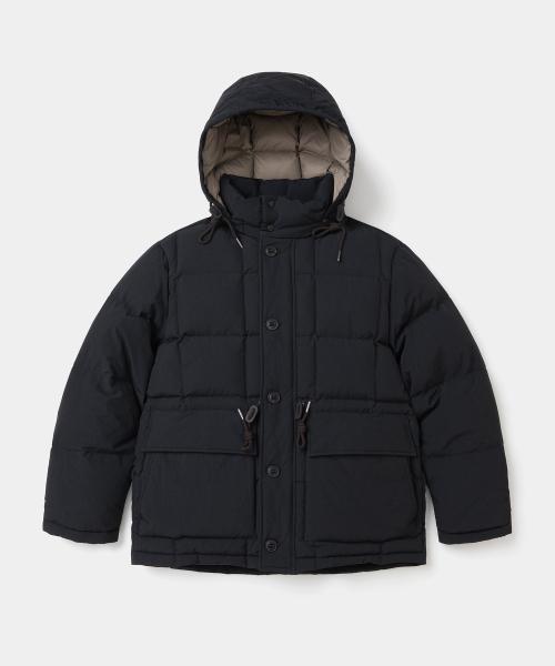 karakoram field goose down parka black