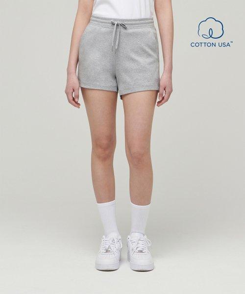 우먼즈 라운지 쇼츠 [미디엄 그레이]