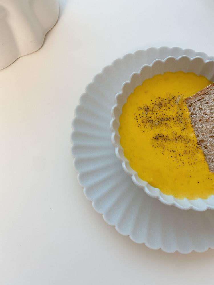 카리나 볼 (수프 그릇 예쁜 그릇 빈티지그릇 밥공기 국그릇 플라워 플레이트 )