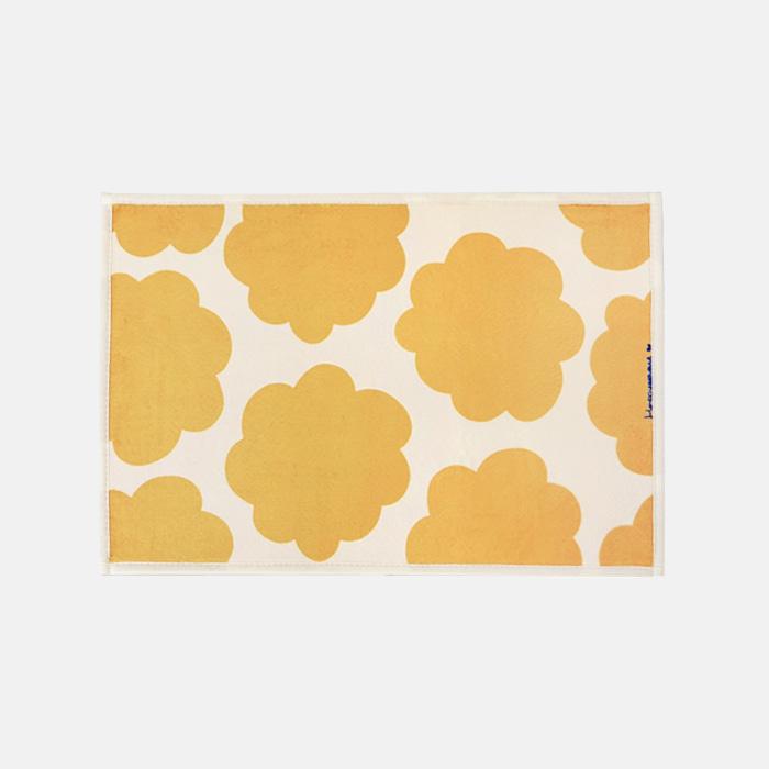 Flower in dreams sunflower yellow 발매트