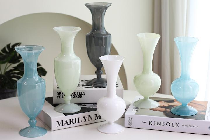 린다 오팔린 유리 화병 예쁜 꽃병(2size)