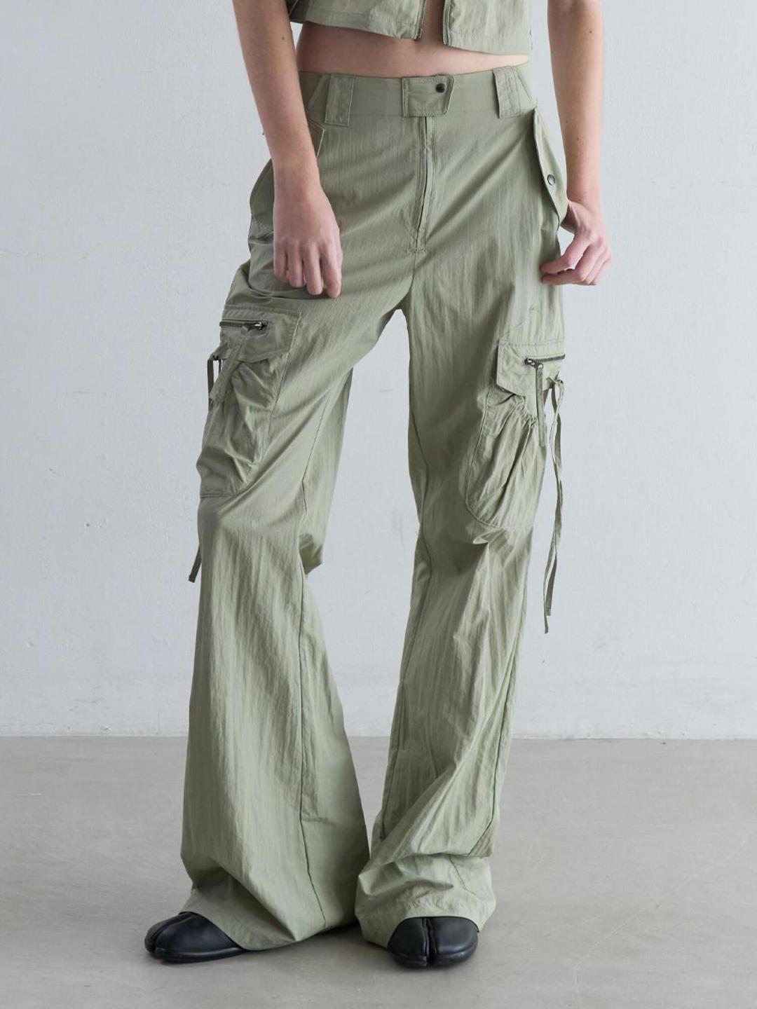 STRAP CARGO PANTS [LIGHT KHAKI]