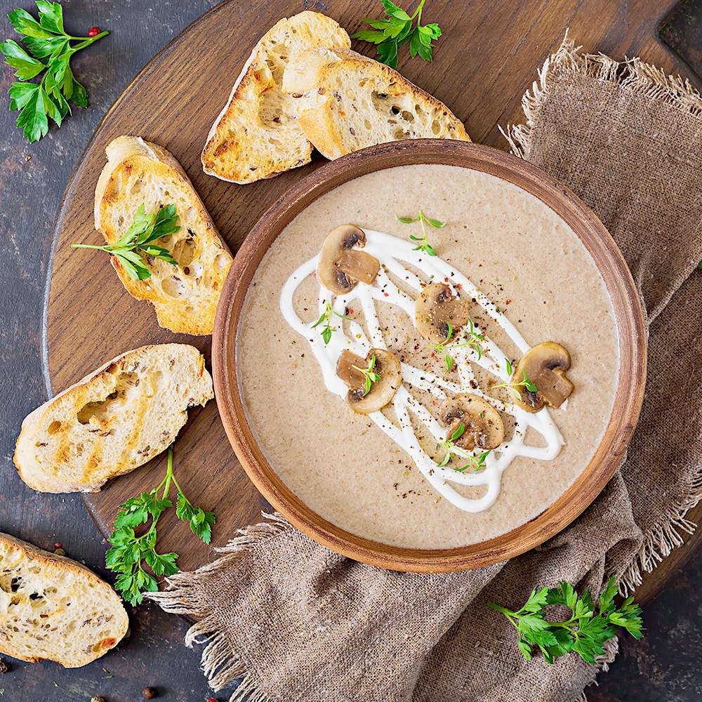 SCK파스타몰 양송이 크림 스프 버섯스프 [원산지:상세설명에 표시]