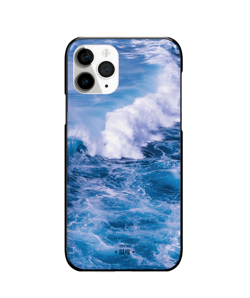여름의 파랑 - 파도 폰 케이스