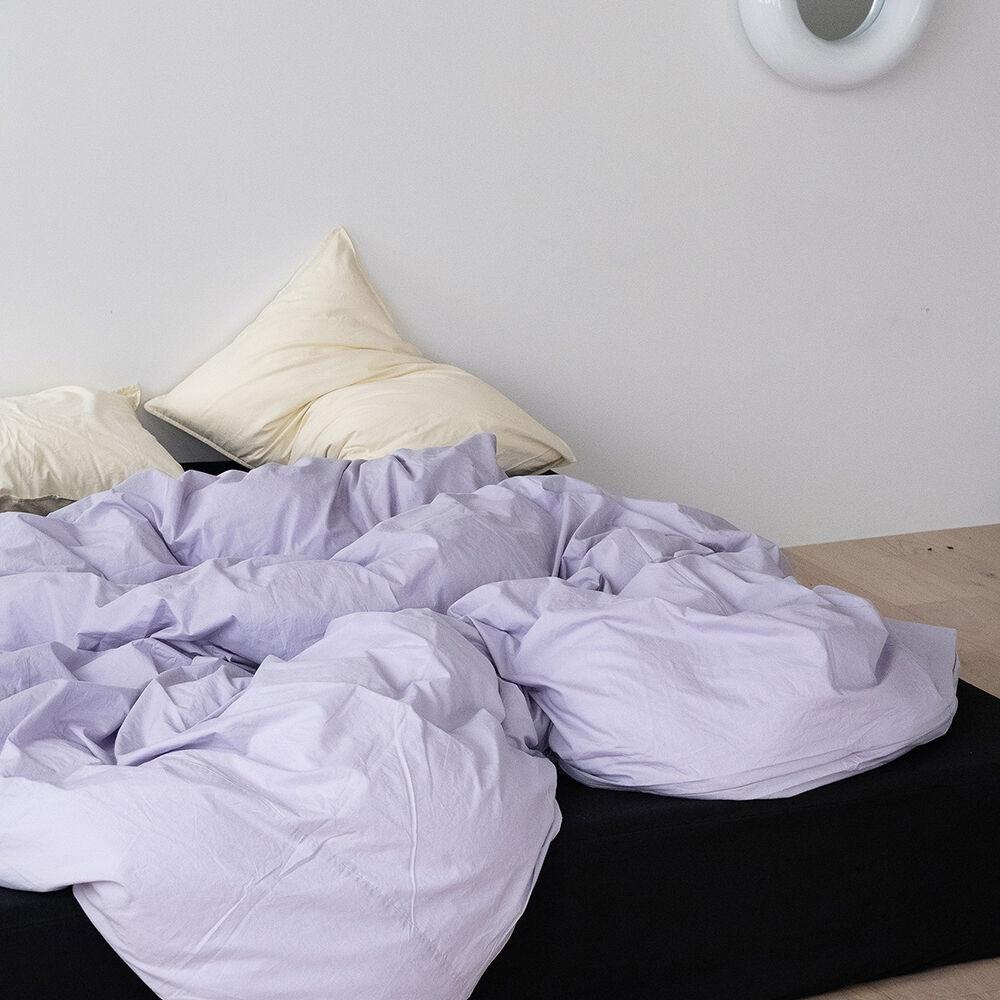 [gonhee] 80'S TOUCHED DUVET COVER SET_ Lavender