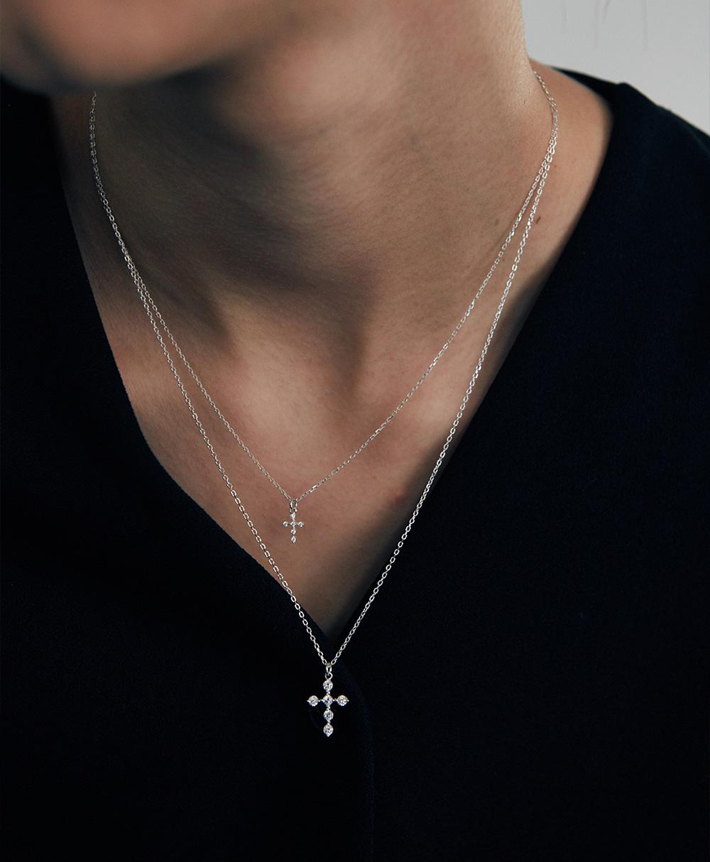 [2차 리오더][925 silver] Un.silver.212 / gross aube dew necklace