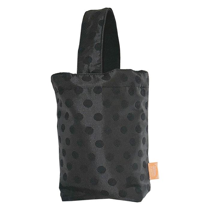 Polka Dot Mini Bag - Silky Black