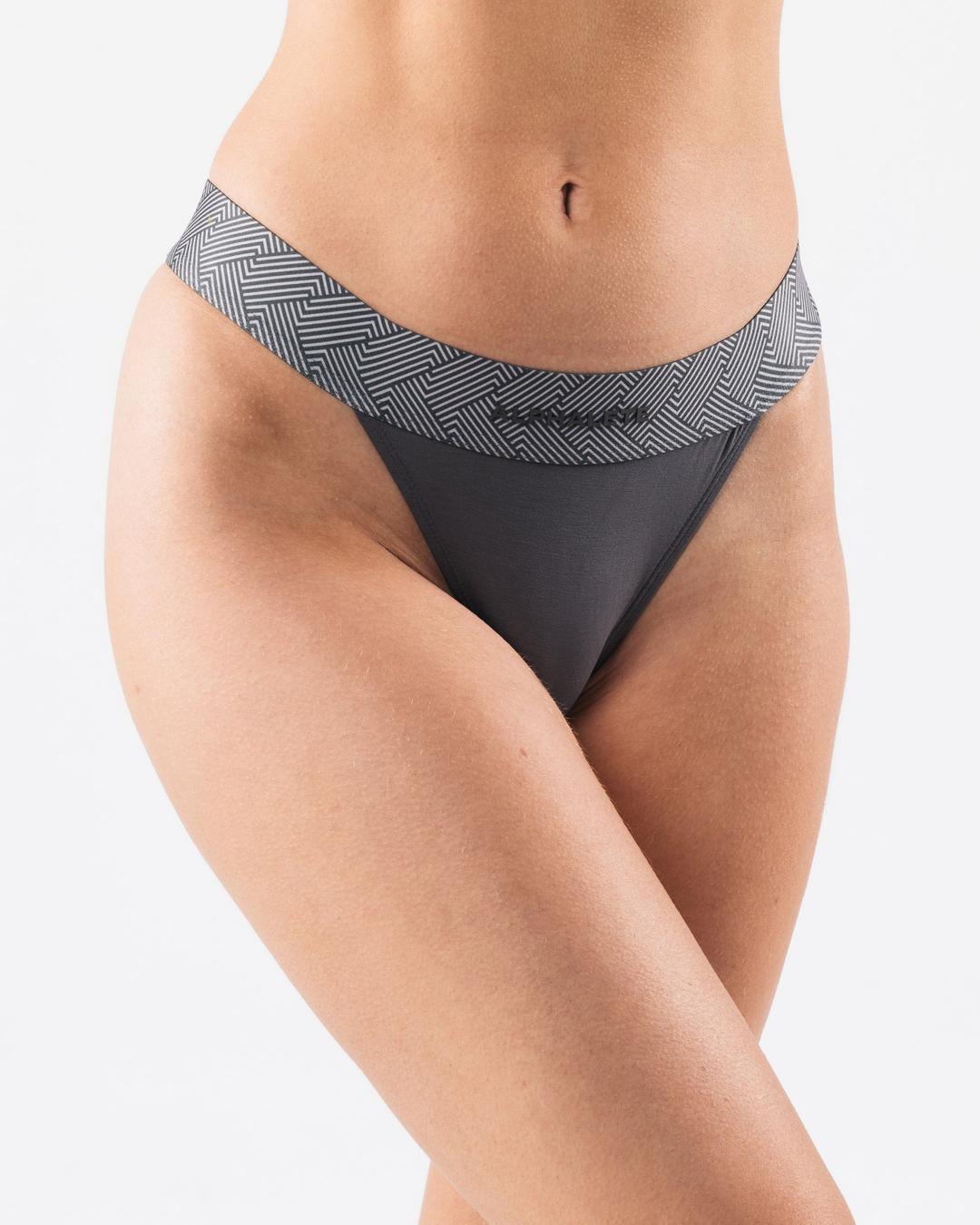 Intimate Thong - Pewter - Grey