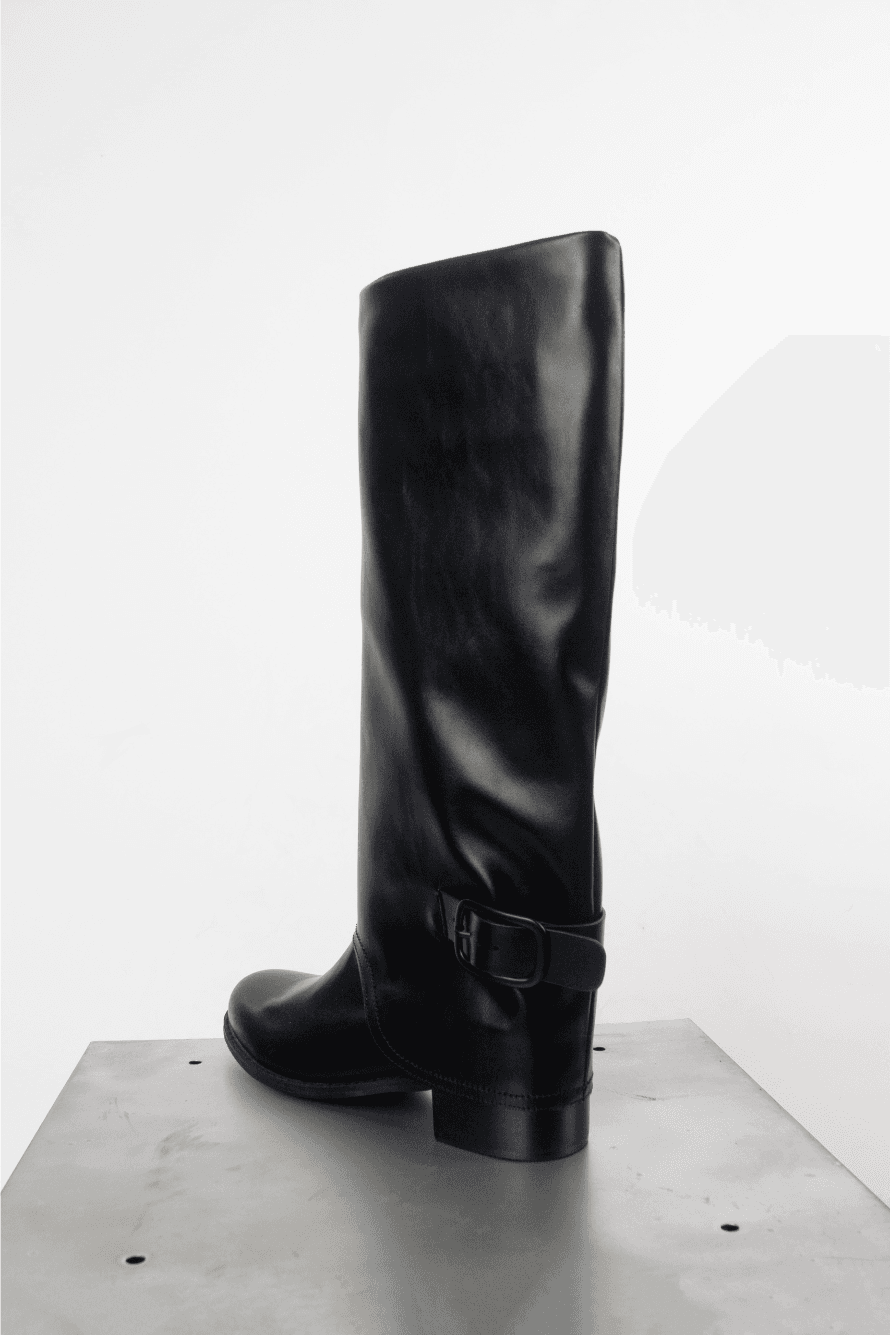 Belt Layered Boots