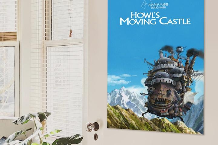 (3+1) 브로마이드 영화 포스터 액자 111. 하울의 움직이는 성2