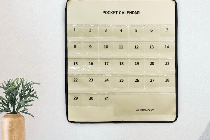 국산 한달 31일 생활비 저축 달력 3color