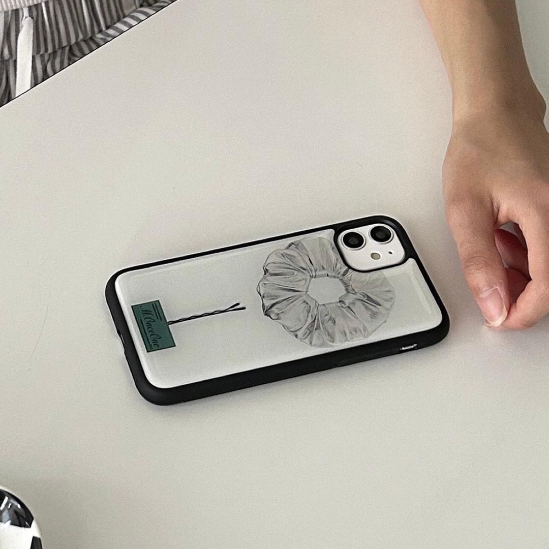 Hair rubber band-silver (에폭시 범퍼)