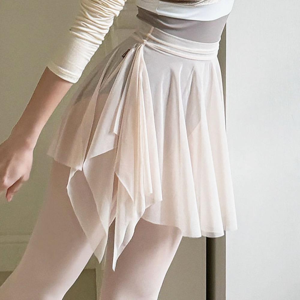 Dancing Peach Skirt 댄싱 피치 발레 매쉬 스커트