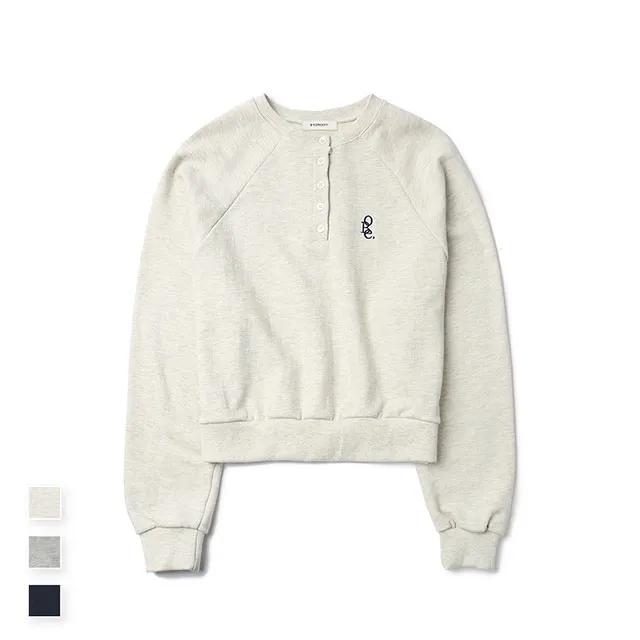 [에잇컨셉] 나그랑 버튼 맨투맨(3color)