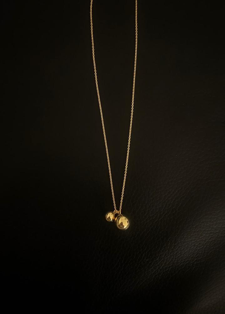 [당일] 실버925 tak necklace 실버볼 목걸이 은볼목걸이 심플 롱네크리스
