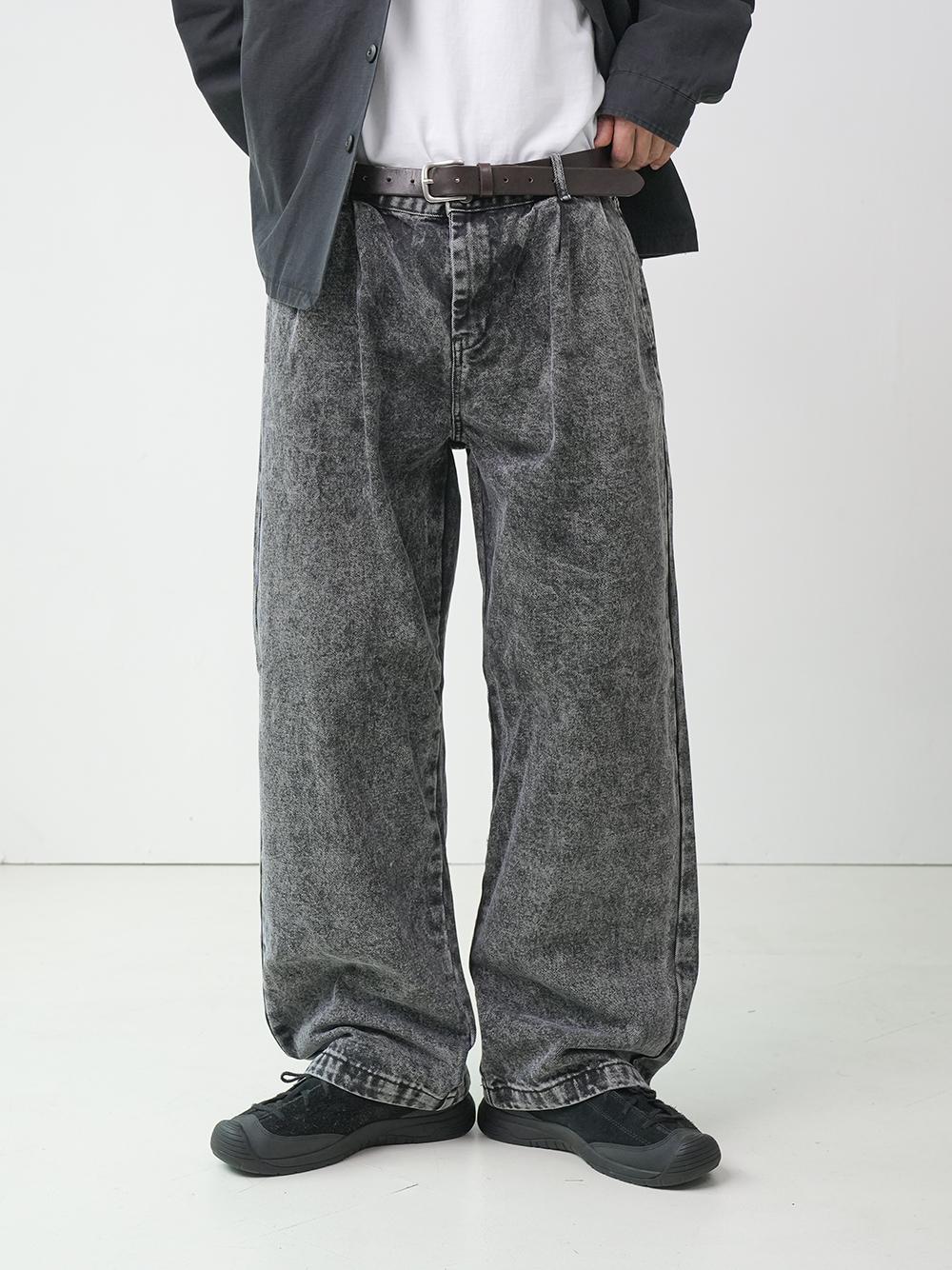 스노우 워싱 흑청