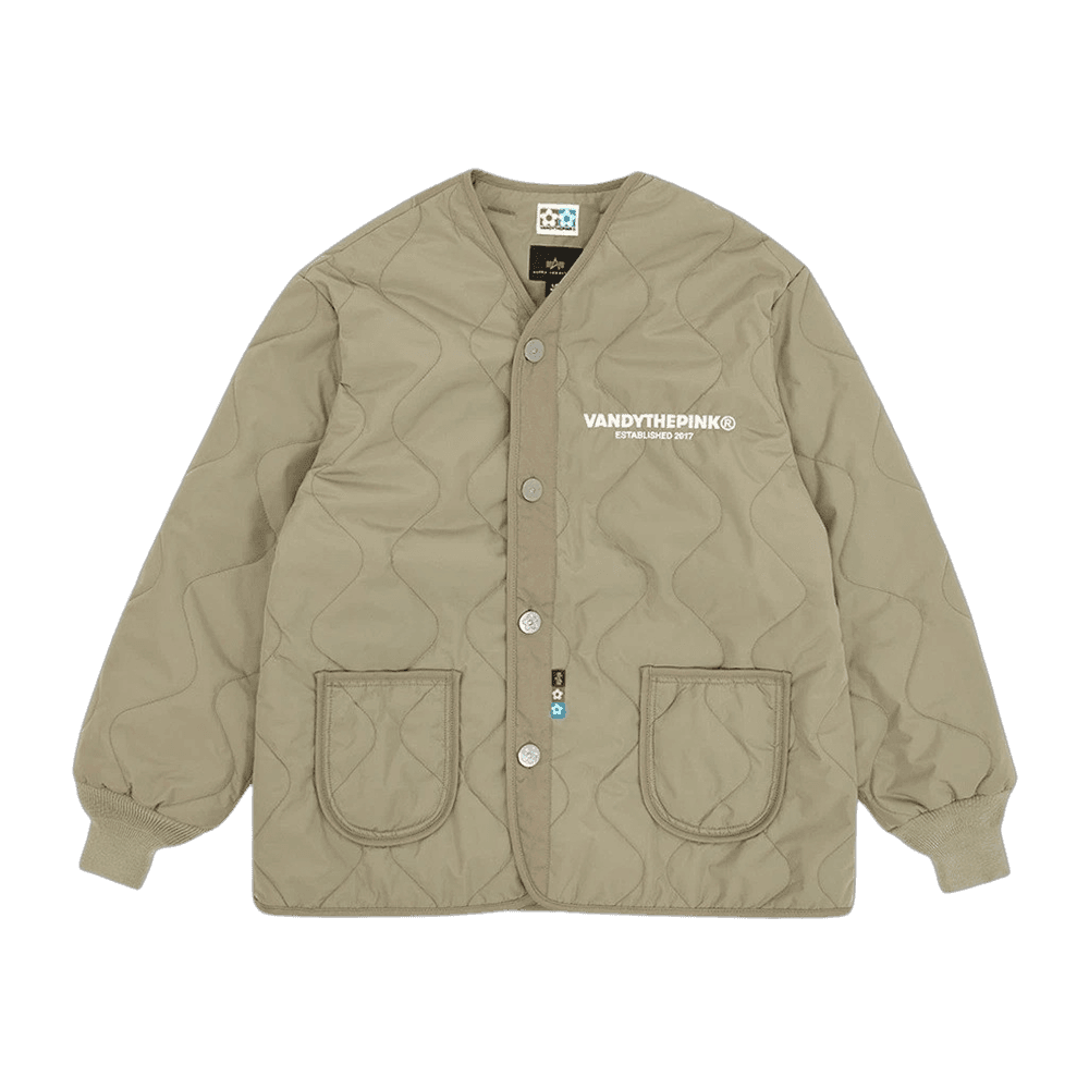 반디 더 핑크 x 알파 인더스트리 라이너 재킷 로렐 카모