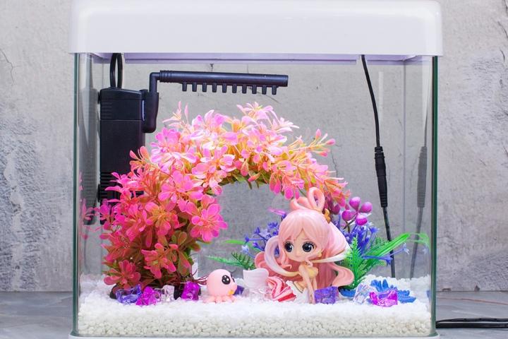 인어공주 풀세팅 어항세트 캐릭터 수족관세트 MONO320