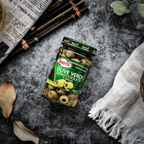베르니 피티드 그린 올리브 290g