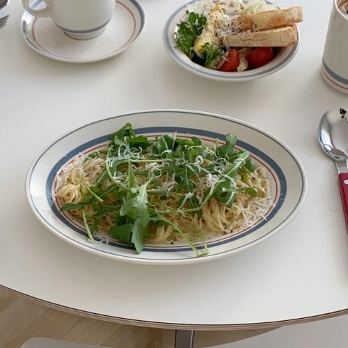 카네수즈 포그 타원 접시