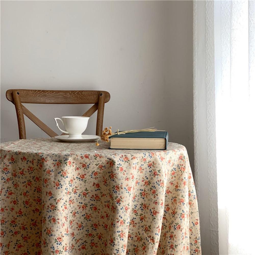 빈티지 꽃무늬 테이블보 식탁보 2인 3인 4인