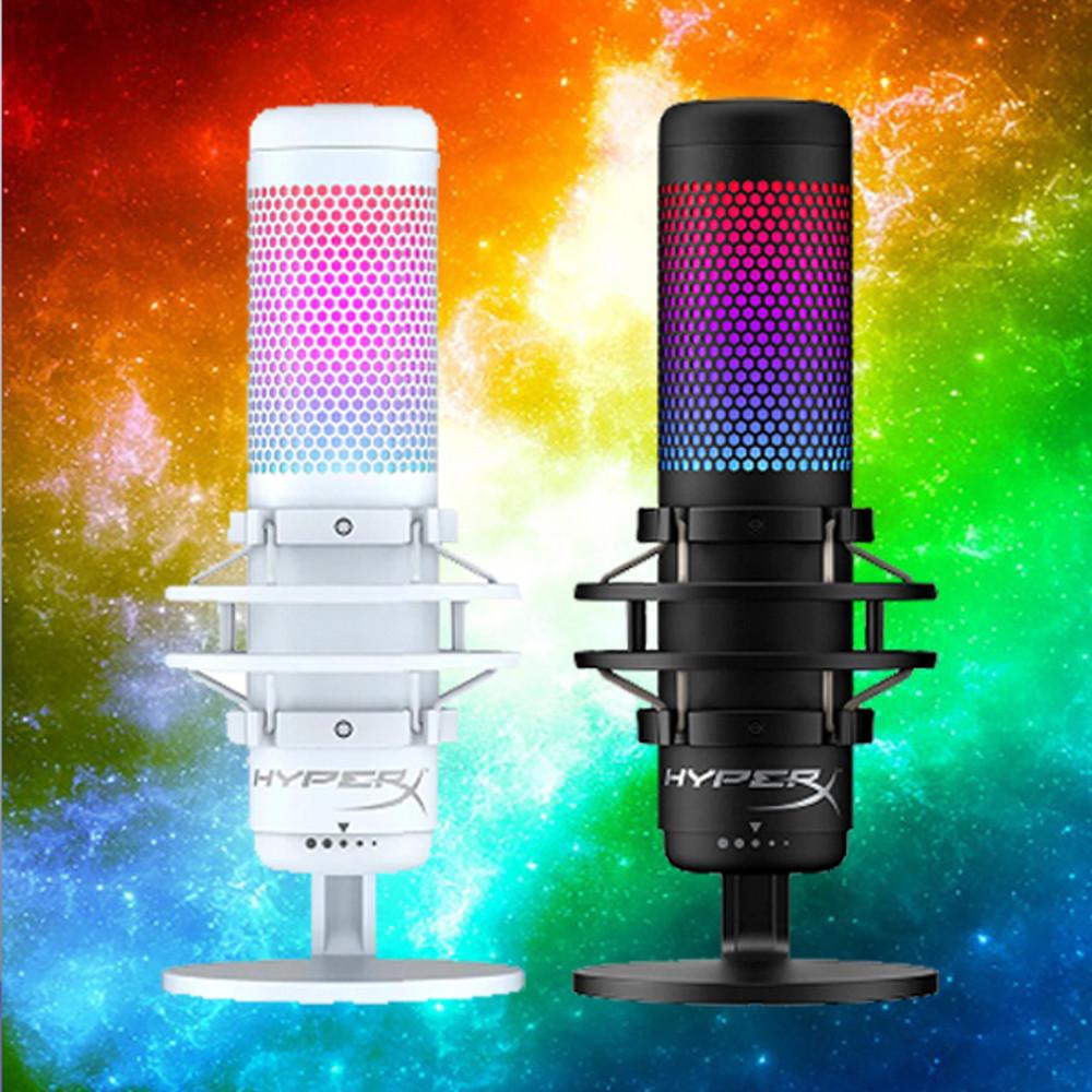 하이퍼엑스 HyperX QuadCast S RGB 쿼드캐스트 방송용 콘덴서 마이크 정품