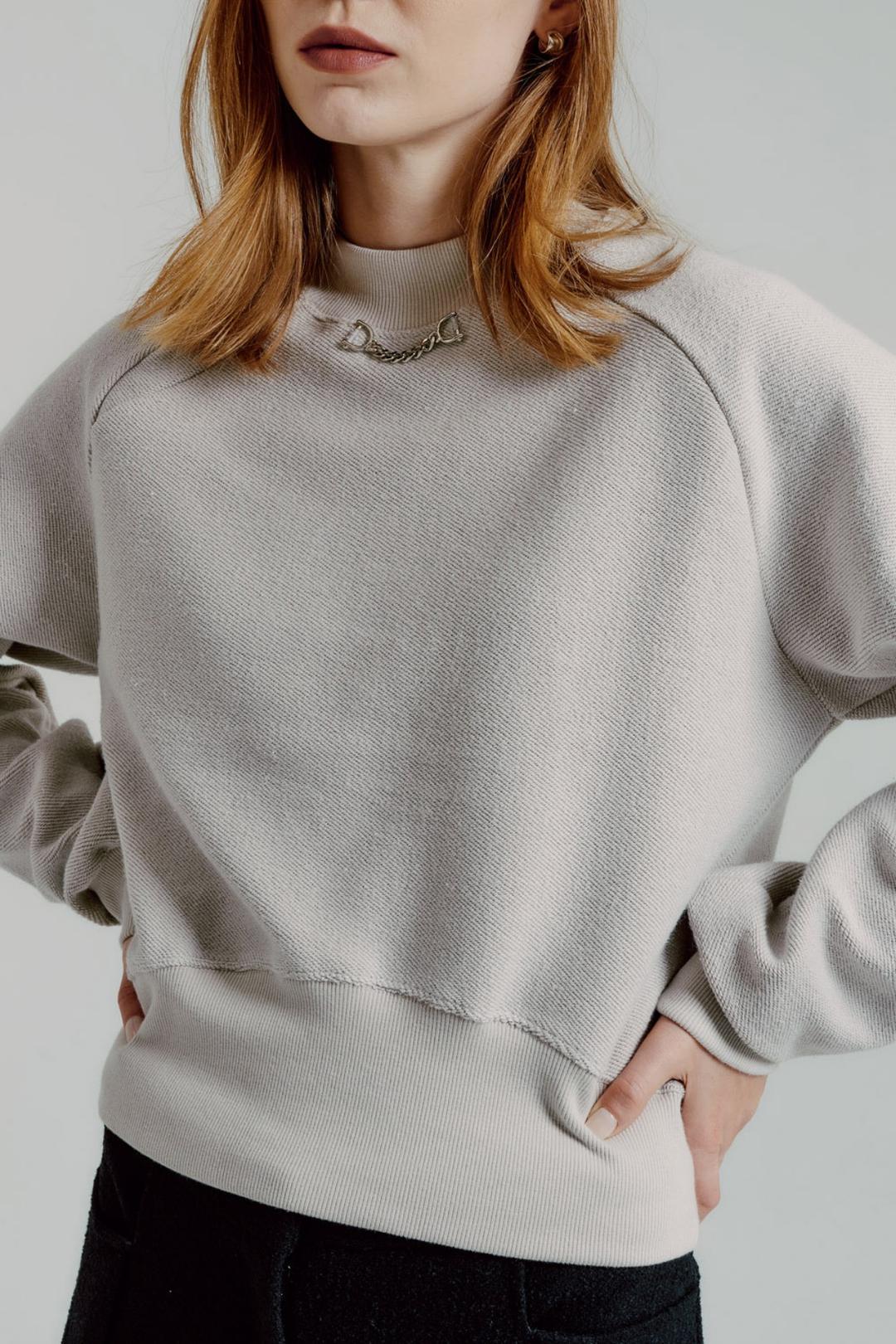 D-ring sweatshirt_Warm gray