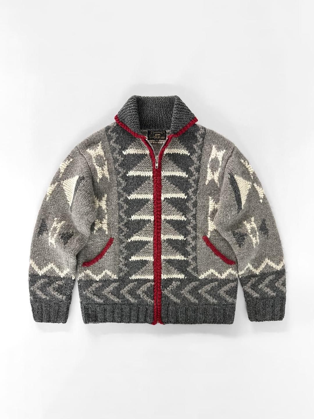 빈티지 패턴 코위찬 스웨터 | 후루츠패밀리