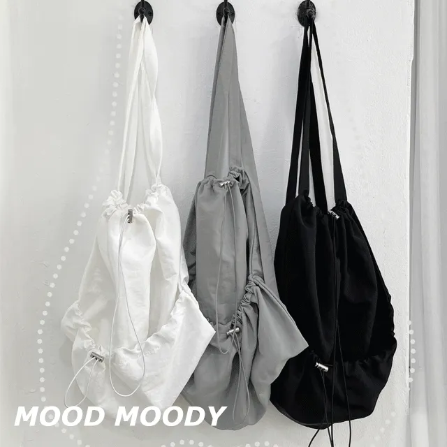 어텐션 나일론 스트링 숄더백 / 백팩