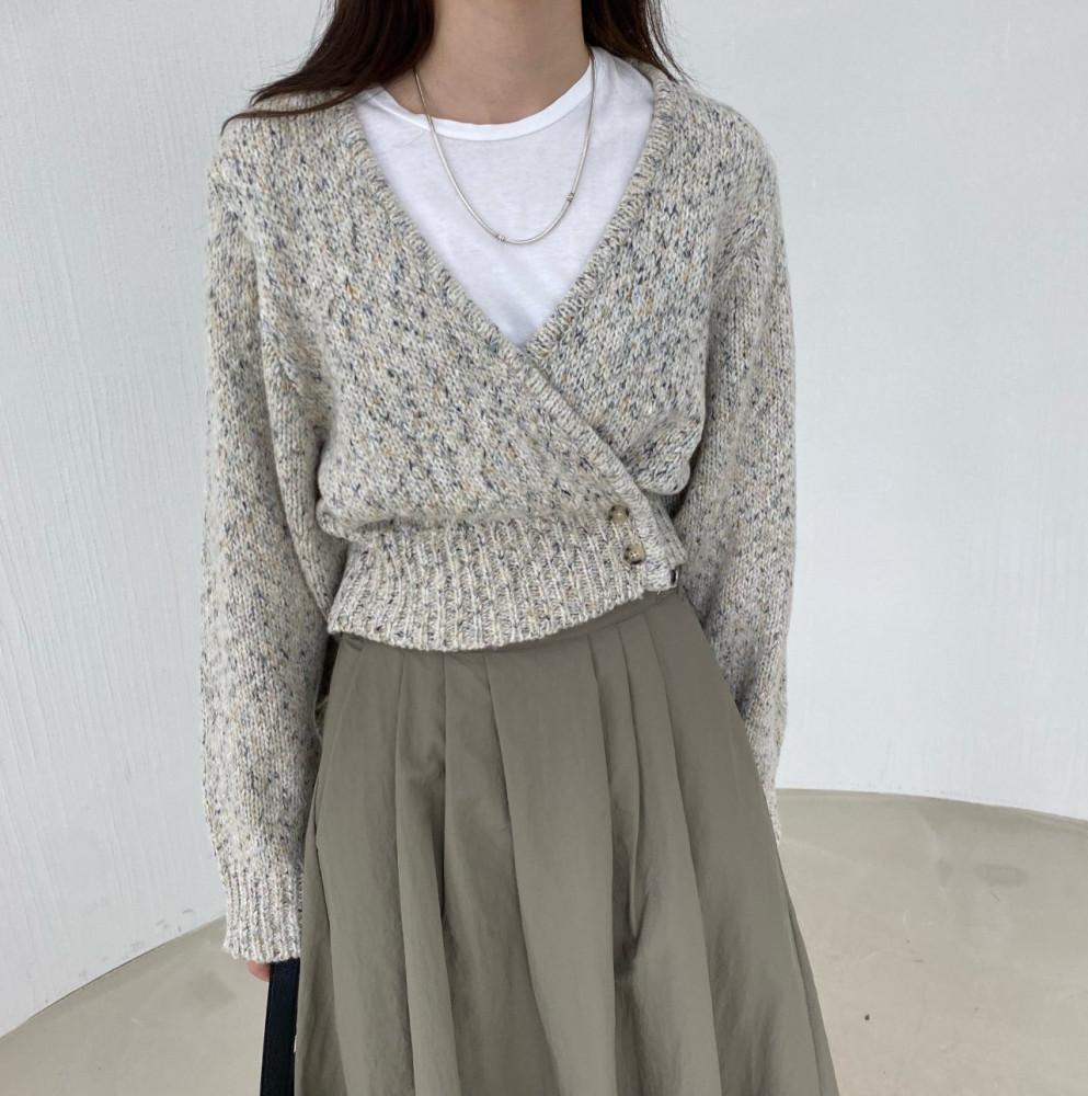 블랙 당일배송/ 엠스토리 보카 랩 가디건 (4colors)