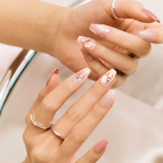 [23FW/네일팁] 데싱디바 매직프레스 프리미엄 핑크 갤럭시