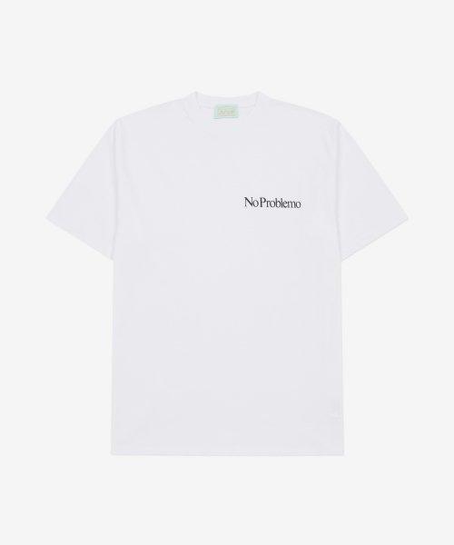 미니 프라블럼 SS 반소매 티셔츠 - 화이트 / COAR60009WHT