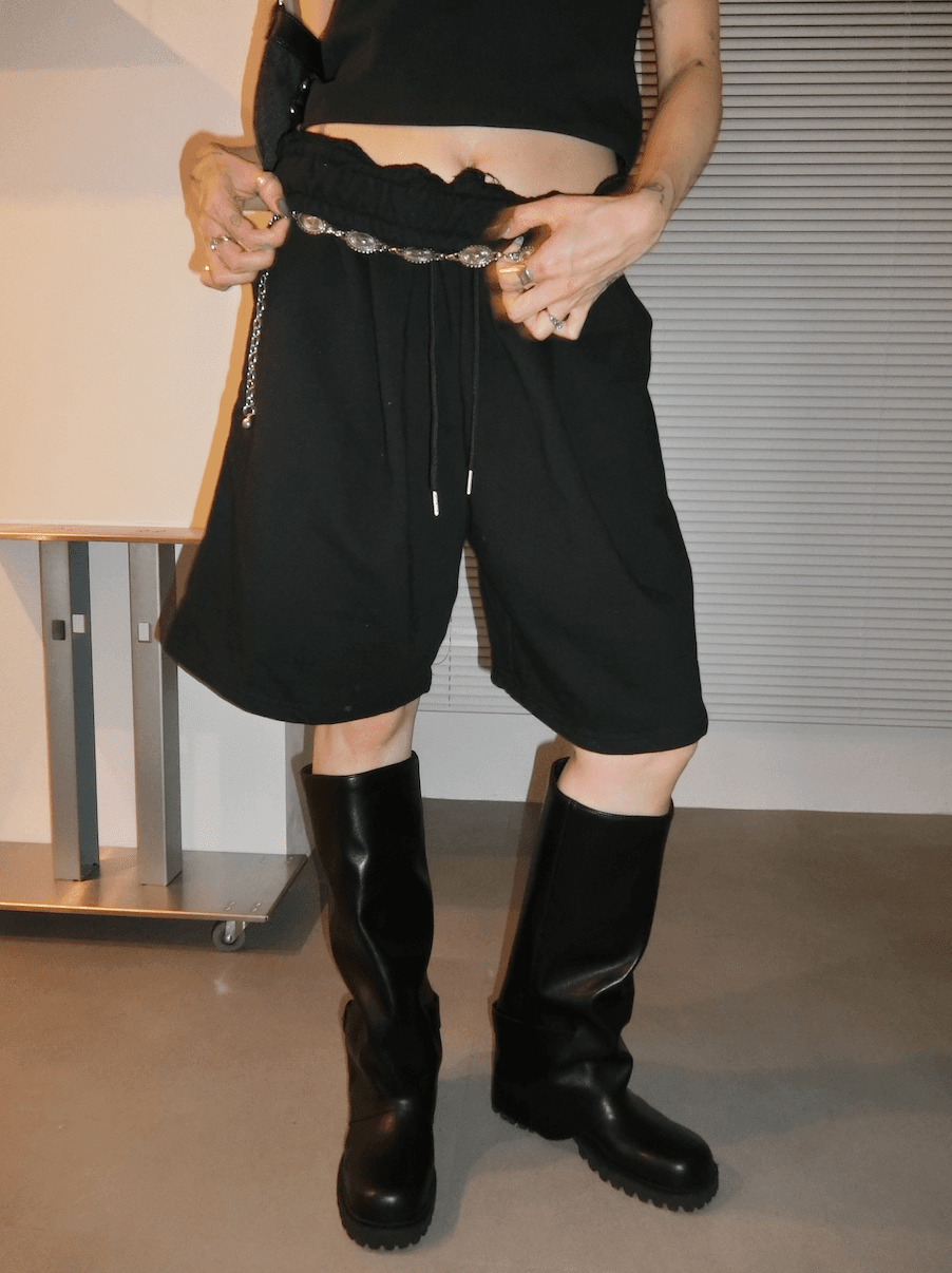 Cotton half pants (3 colors)