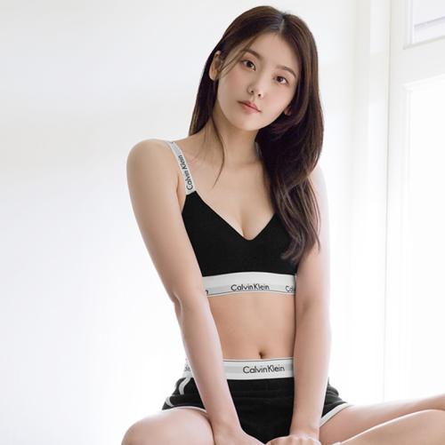 모던코튼 라이틀리 라인드 브라렛 QF7059-UB1