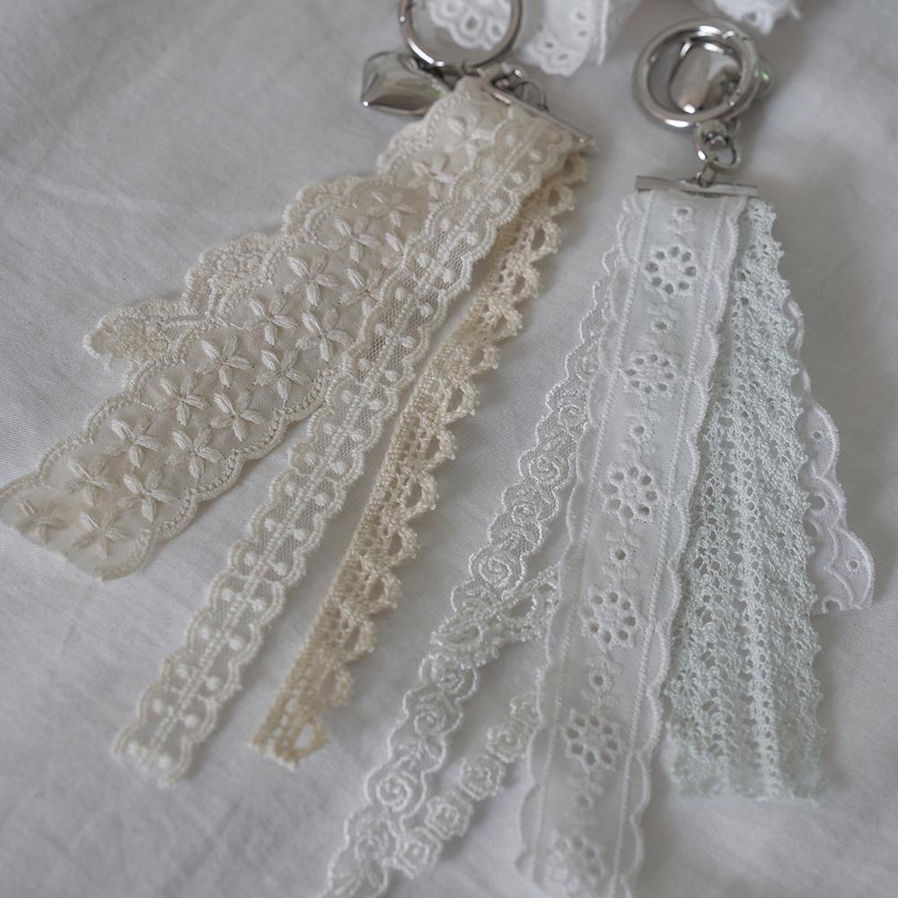 Lace Tail Key Ring (2colors)