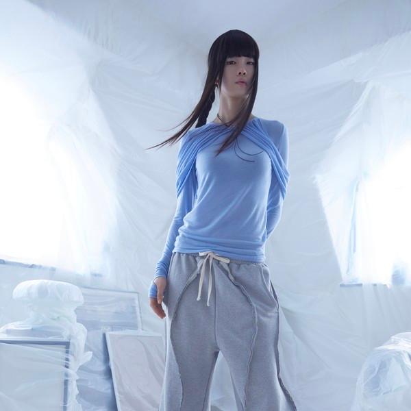 Wave line Sweatpants(gray)