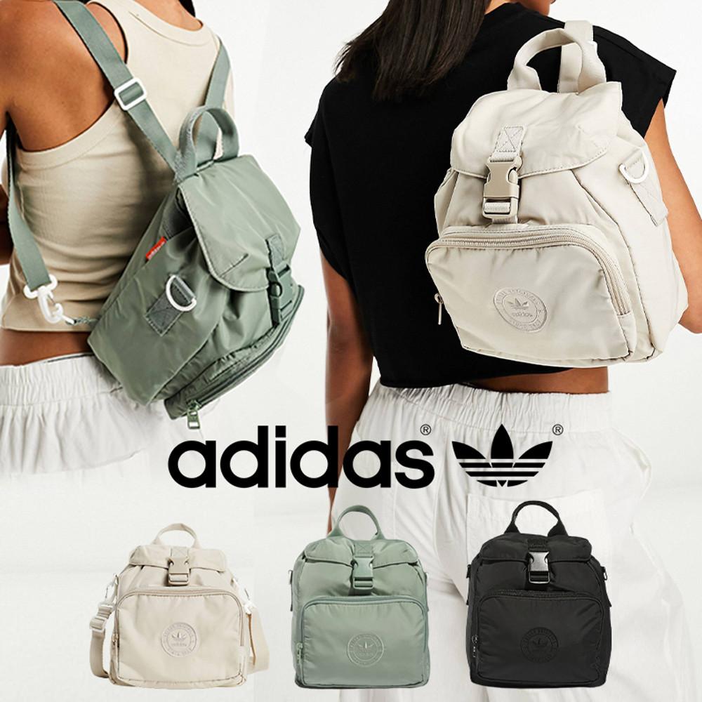 아디다스 미니백팩 오리지널 마이크로 3.0 블랙 베이지 그린