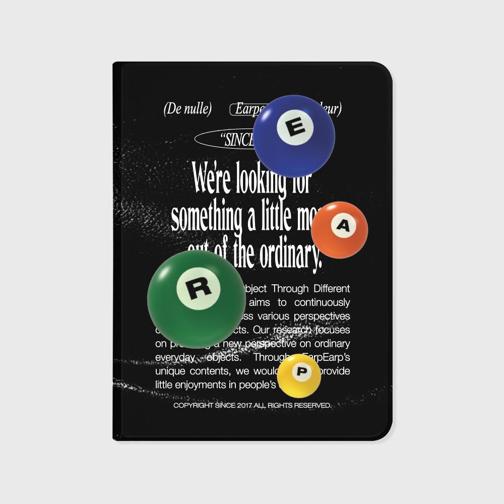 POCKETBALL OBJECT-BLACK(아이패드-커버)