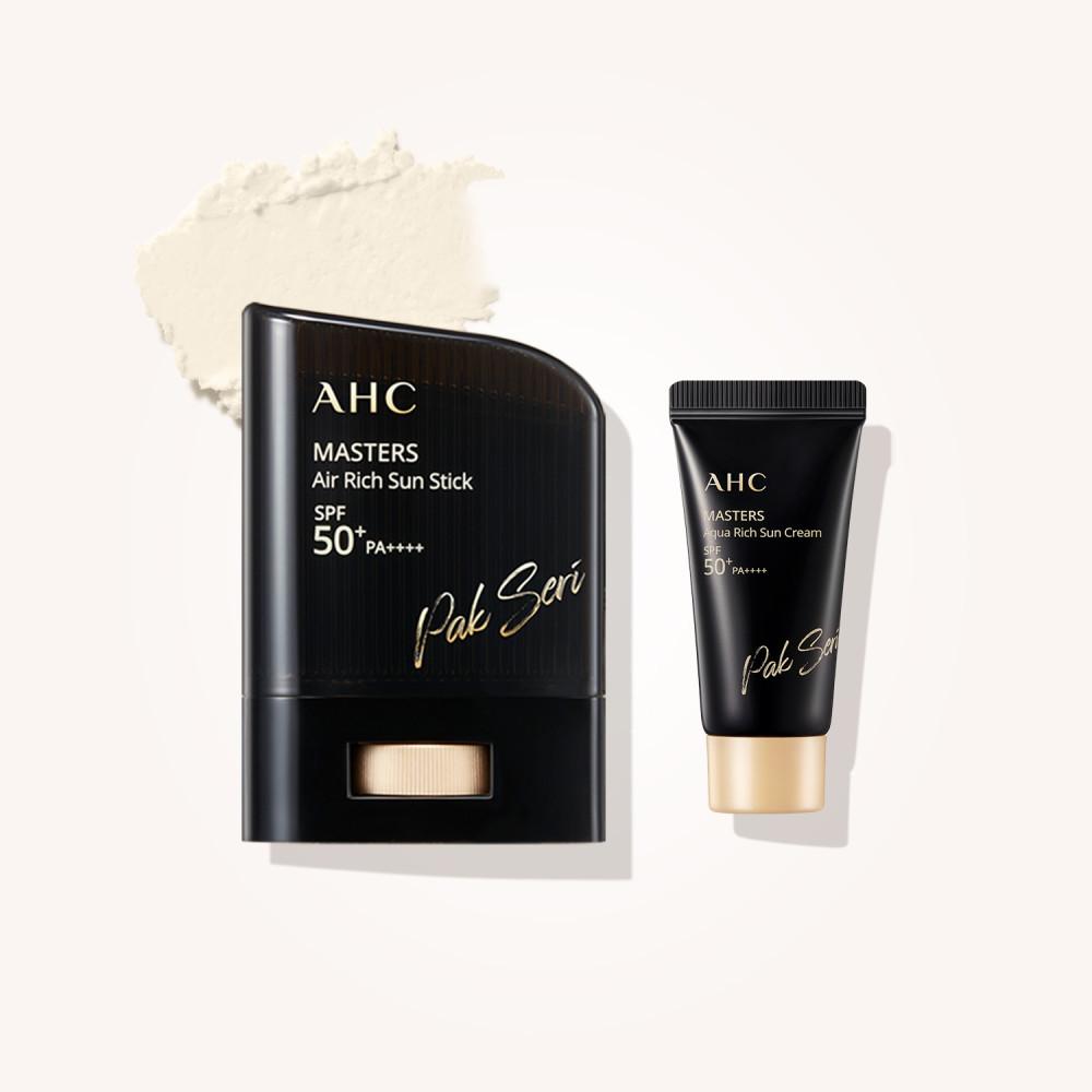 [박세리선스틱]AHC 마스터즈 에어 리치 선스틱 14g+마스터즈 선크림 10ml