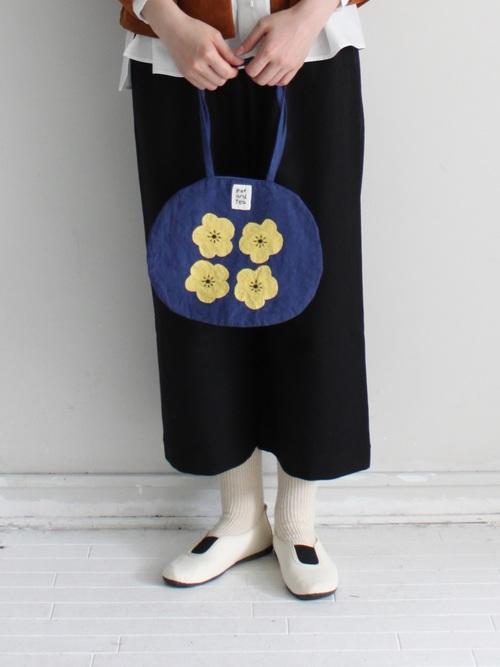 ４つのお花のバッグ - pot and tea