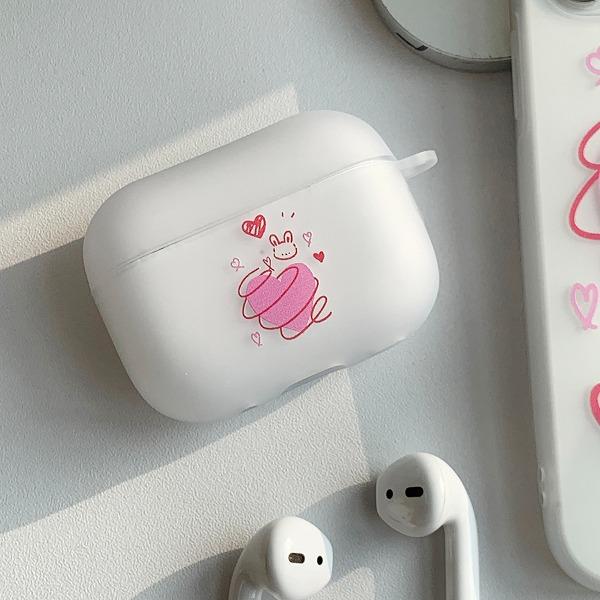 [withsome에어팟/버즈]핑크 봉봉 에어팟 버즈 케이스