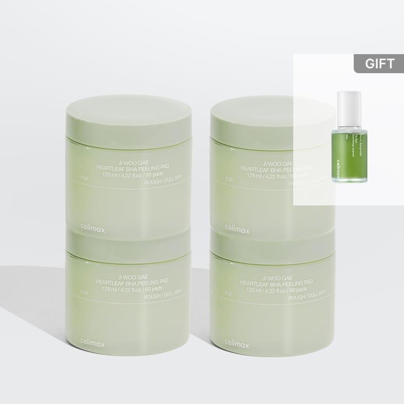 [리뉴얼] 지우개패드 60매 4개 + (증정) 노니 앰플 30ml